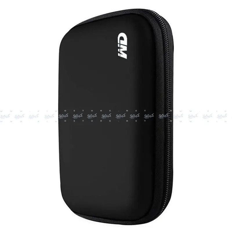 Wd Brand Protective Hard Drive Carry Bag – Sleek Black Design 1