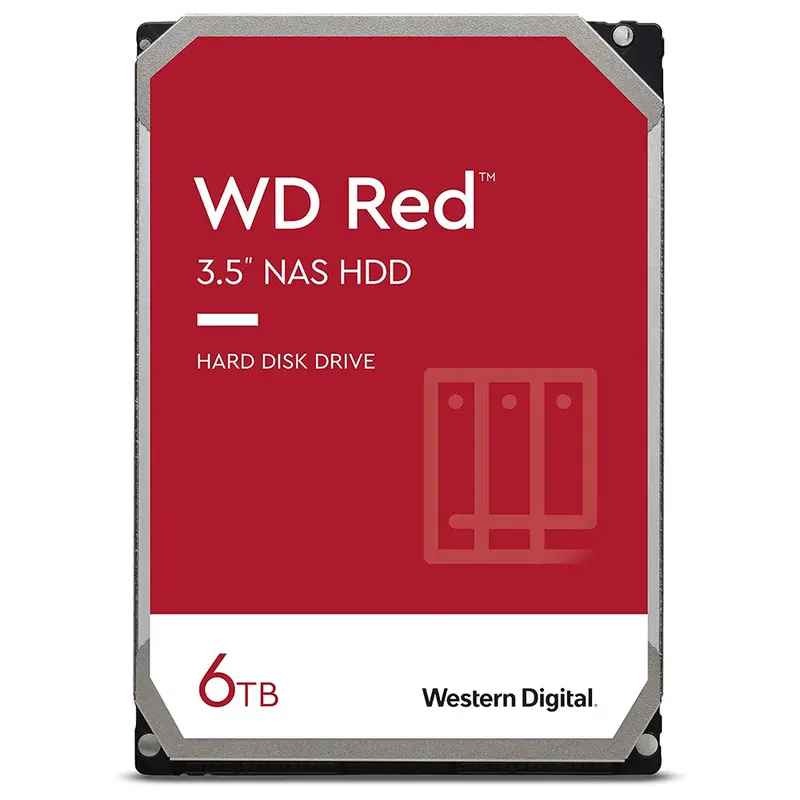 Wd Red Nas Hard Drive – 6Tb, 3.5", Sata Iii, 7200 Rpm, Optimized For 24/7 Surveillance & Nas Use 1