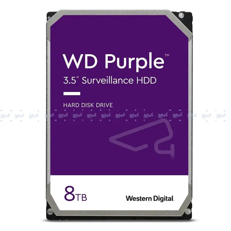 Western Digital Purple Wd80Purz 8Tb Surveillance Hdd – 3.5-Inch, Optimized For 24/7 Recording 1