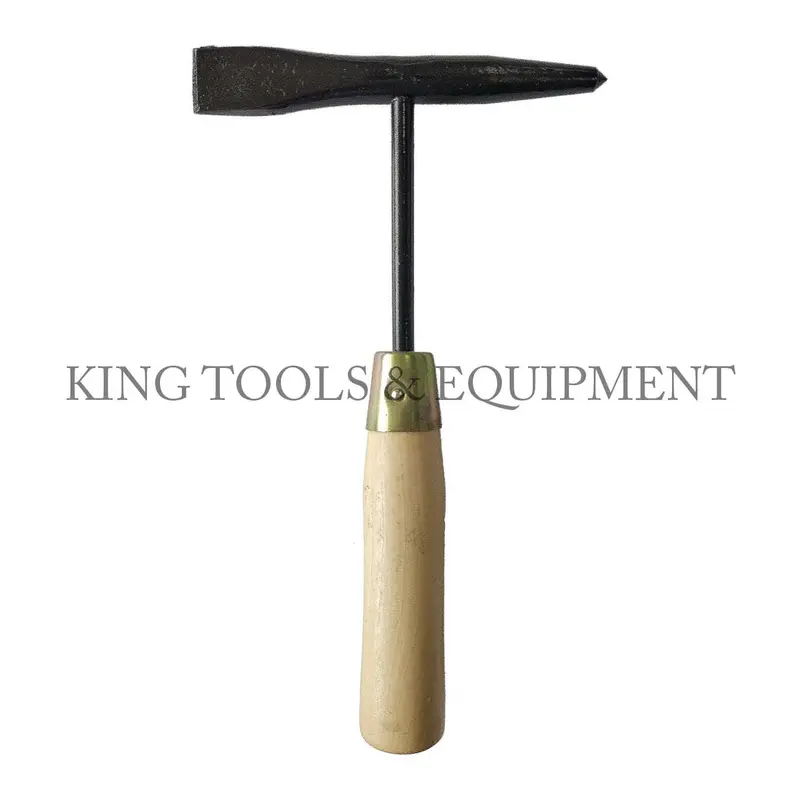 Wood-Handle Chipping Hammer – Ergonomic Grip & Shock Absorption 1