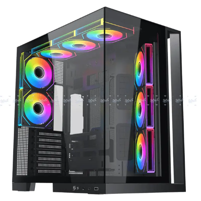 Xigmatek Aqua 7 Argb Full-Tower Pc Case – Black Gaming Chassis With Rgb Lighting 1