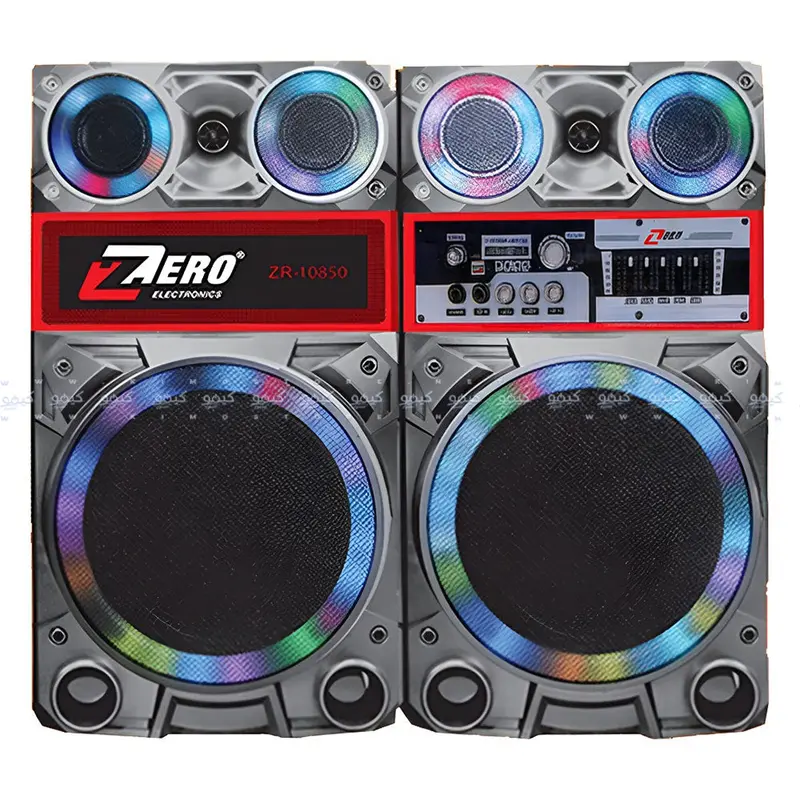 Zero Zr-10850 Premium Stereo Speakers – 2.0 Rgb-Enhanced Desktop Audio 1