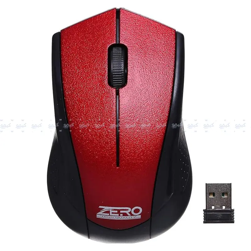 Zero Zr-1200 Wireless Optical Mouse – 1000 Dpi, Silent Click Technology 1
