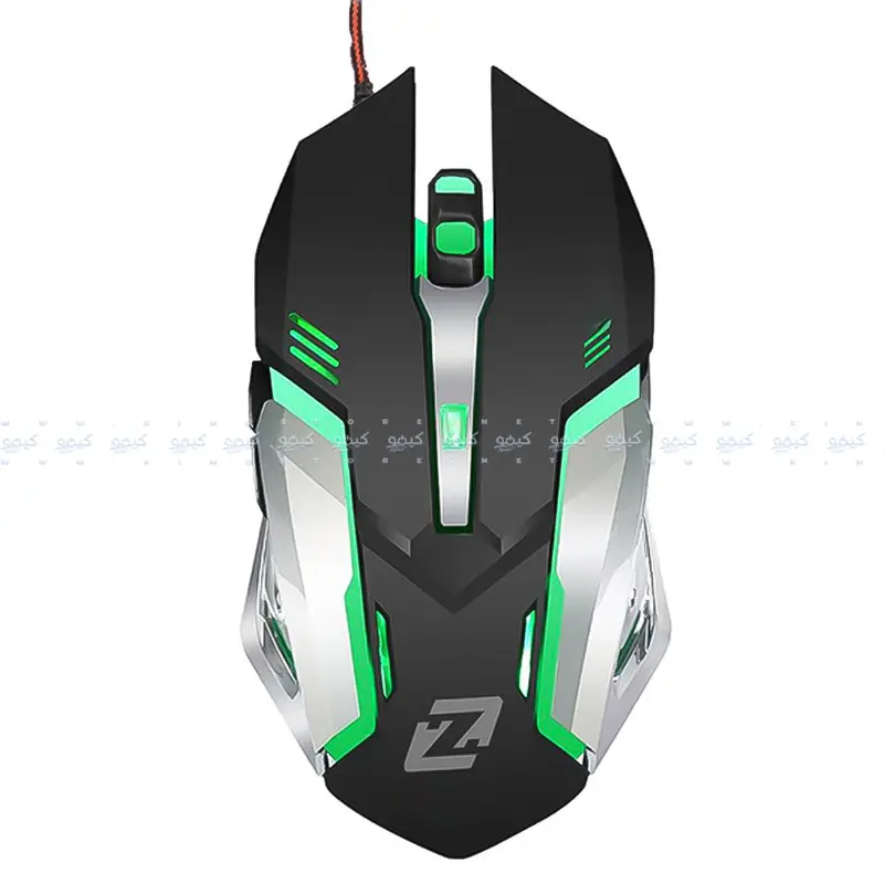 Zero Zr-1850 Wired Gaming Mouse – 3600 Dpi, Ergonomic Design 1