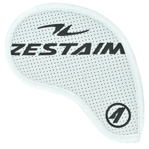 Zestaim White Pu Iron Club Headcover Set – 10-Piece (#4–9, P, A, S, X) 1
