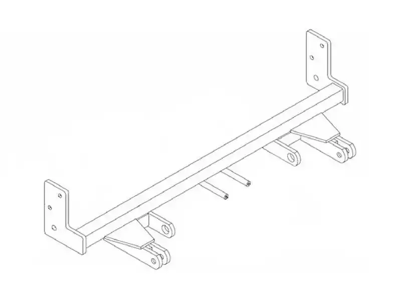Blue Ox Bx2707 Tow Bar Base Plate – Heavy-Duty, 3-Ton Rating With Standard Mounting Tabs 1