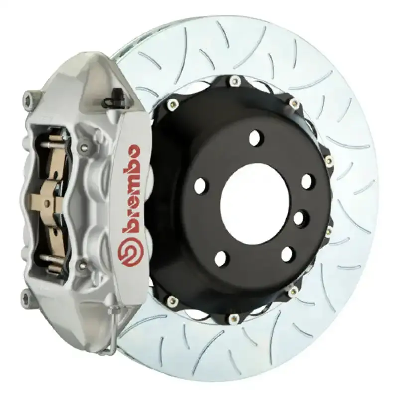 Brembo Gt Big Brake Kit – Rear 380X28Mm Slotted Two-Piece Rotors For 2001–2004 Porsche 996 C4S 1