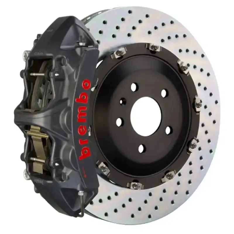 Brembo Gts Big Brake Kit – Front 6-Piston Caliper System With Drilled 380X34 Rotors 1