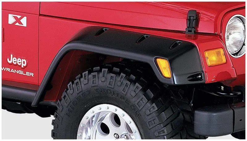 Bushwacker 10029-07 Pocket Style Fender Flares For Aggressive Wheel Coverage 1
