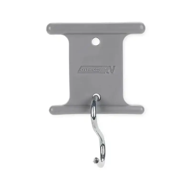 Camco 42693 Awning-Mounted Party Light Holder – Roller Bar Clip With Hook 1