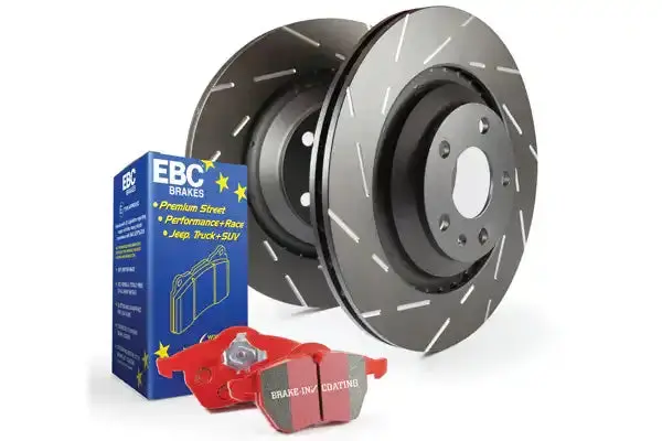Ebc Brakes S4Kf1728 Slotted Rotors – Engineered To Minimize Aerodynamic Whine 1