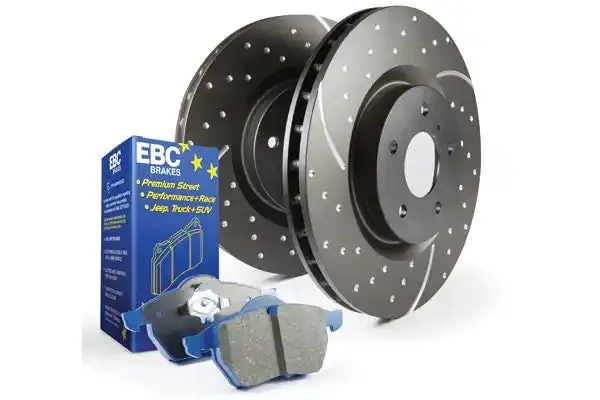 Ebc Brakes S6Kr1079 Gd Sport Rotors – Aggressively Slotted For Rapid Cooling And Consistent Stopping Power 1