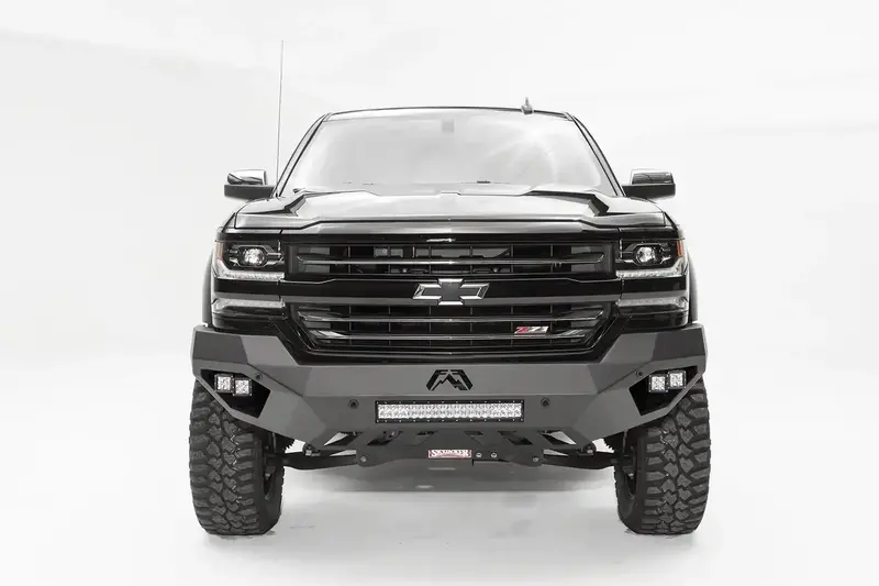 Fab Fours Vengeance Front Bumper – Uncoated, Paint-Ready Design For Full-Size Trucks 1