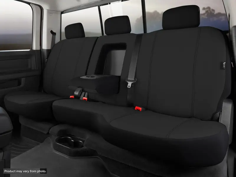 Fia Sp80 Series Seat Protector – Black Taupe Poly-Cotton Front Cover, Sp88-18 1
