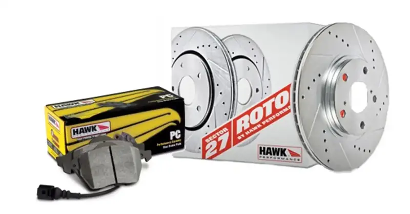 Hawk Performance Hk4159.112Z Sector 27 Rear Brake Kit With Performance Ceramic Pads 1