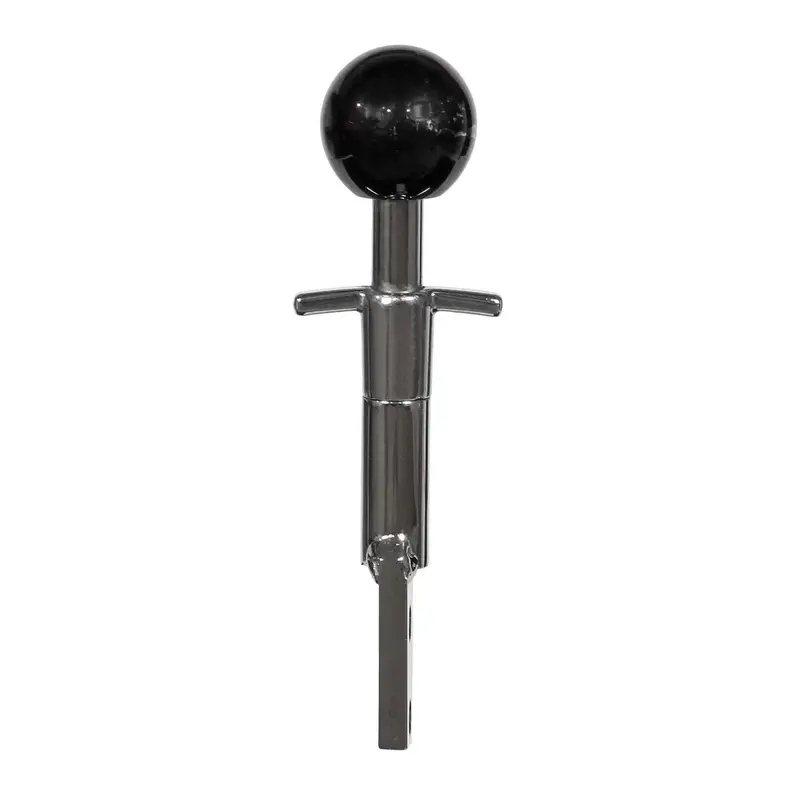 Hurst 69110001 Shifter Knob – Sleek Black Chrome Design 1