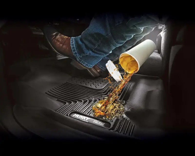 Husky Liners X-Act Contour Second-Row Floor Liners For Volkswagen Tiguan 1