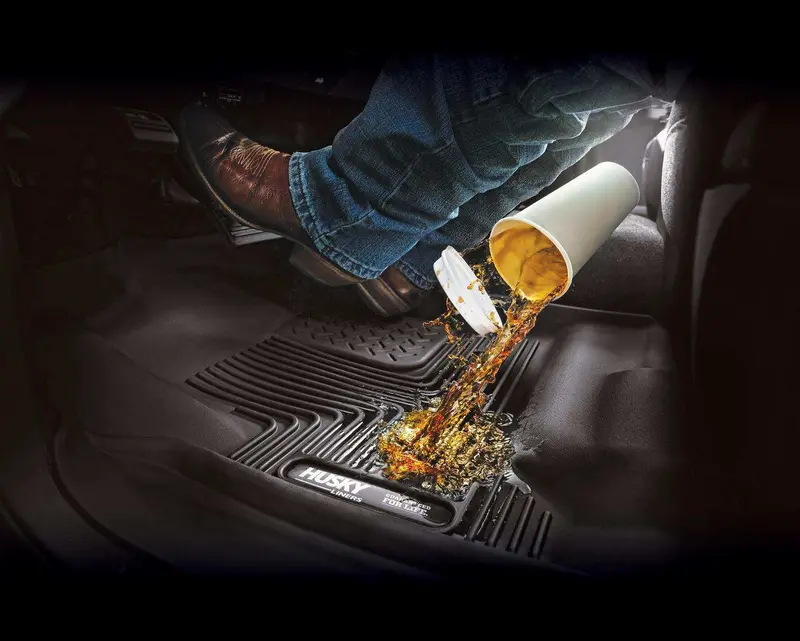 Husky X-Act Contour Floor Liner – Second-Row Custom Fit For Ford Explorer 1