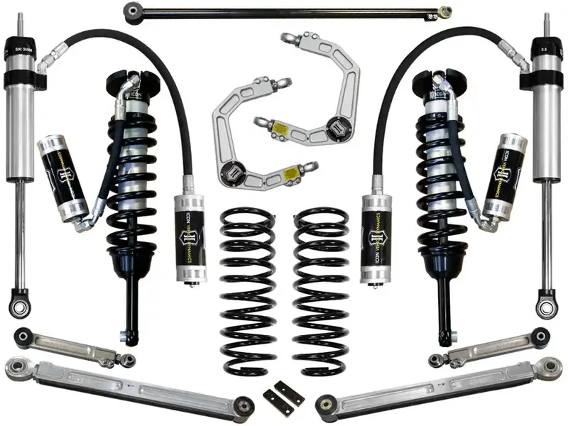 Icon Vehicle Dynamics Frdk_K53056 Stage 6 Lift Suspension For 2003–2009 4Runner & Fj Cruiser (0–3 In.) With Billet Upper Control Arms 1