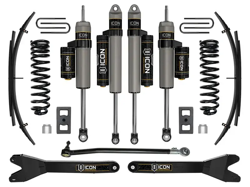 Icon Vehicle Dynamics Frdk_K62563Rl 2.5-Inch Lift Suspension System – Stage 3 Kit For 2023 Ford F-250/F-350 Super Duty 4Wd Diesel W/ Radius Arms & Expansion Packs 1