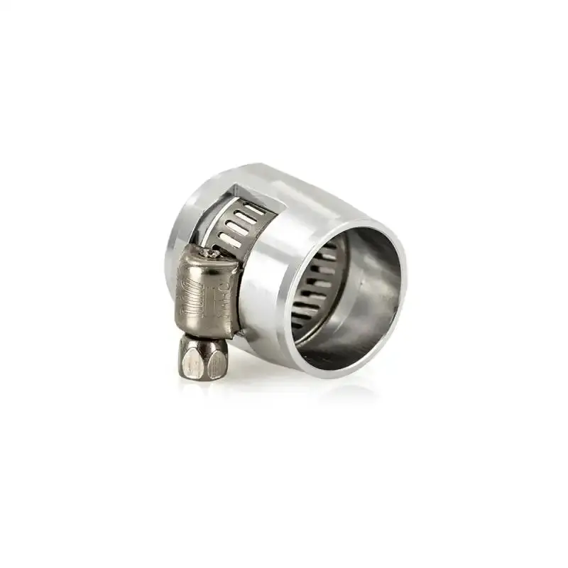 Mishimoto -6An Silver Hex Flare Finishers For An Fittings 1