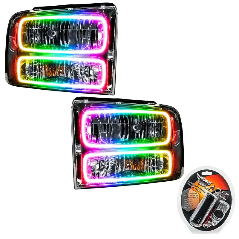 Oracle Lighting 7160-330 Colorshift Smd Pre-Assembled Led Headlights 1