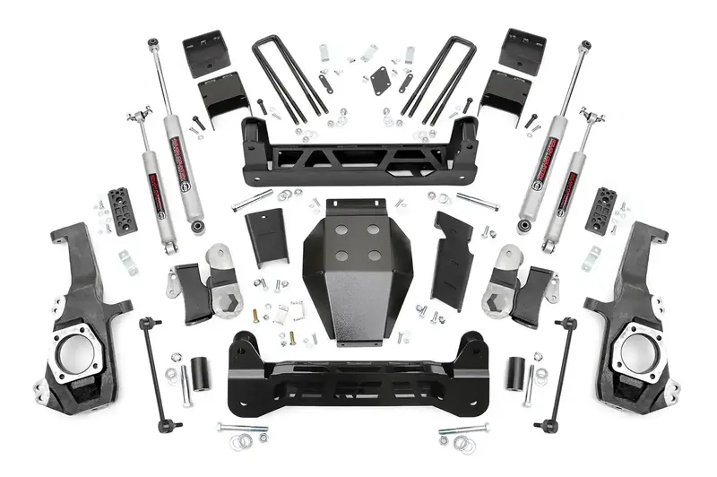 Rough Country 5-Inch Suspension Lift Kit – Full-System Package, Model 10230A 1