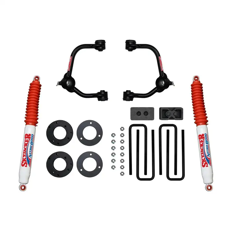 Skyjacker F1430Pn 3-Inch Front Lift A-Arm Kit For 2014–2020 Ford F-150 1
