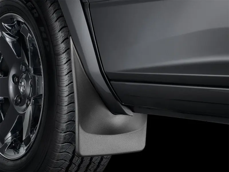 Weathertech 110032 No-Drill Digitalfit Mud Flaps – Black 1