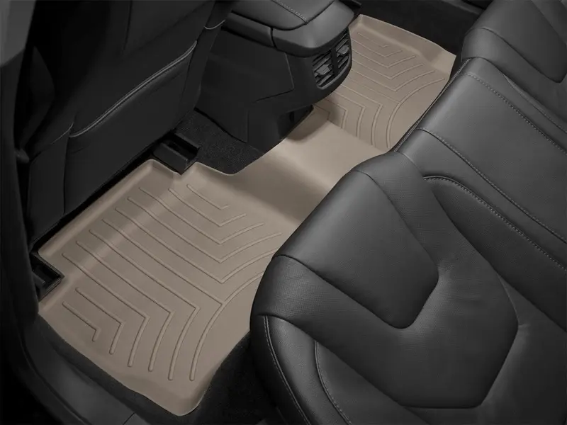 Weathertech 451072 Digitalfit Floor Liners – Tan, Second-Row Coverage 1