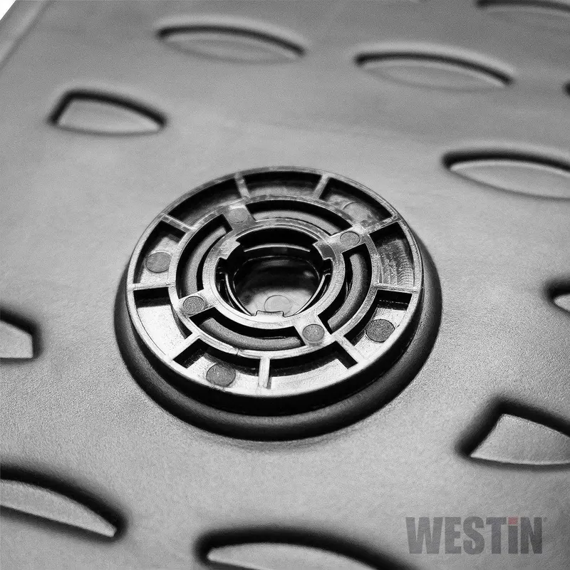 Westin Profile Floor Liners – 4-Piece Black Set For Front And Rear Seats 1